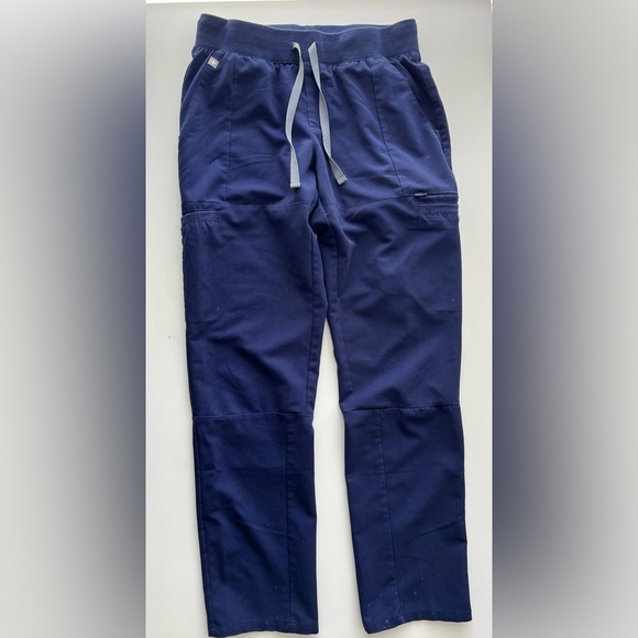 Figs Pants & Jumpsuits Figs Women Navy Blue Jogger Scrub Pants